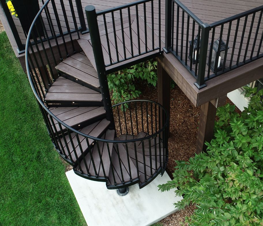 Exterior Spiral Staircases