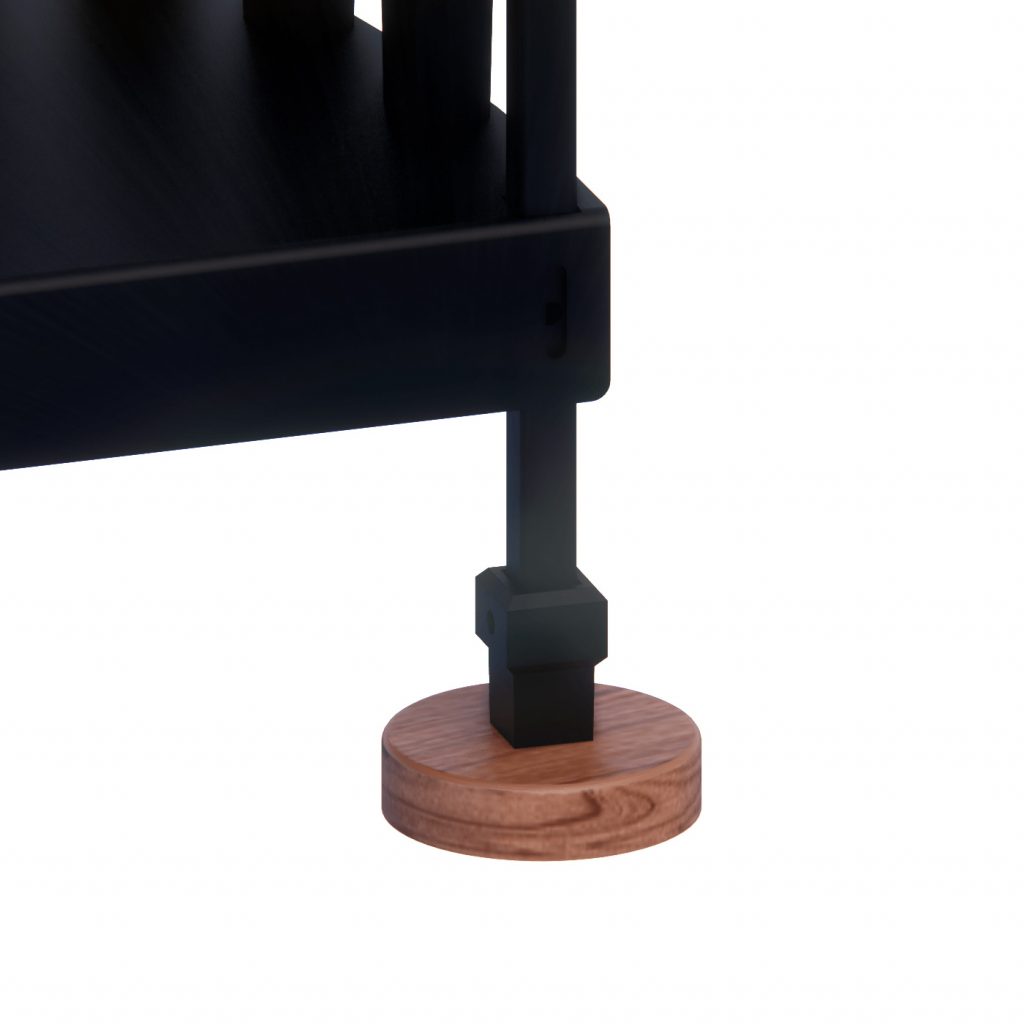 STARTER POST MAHOGANY PLATE COVER