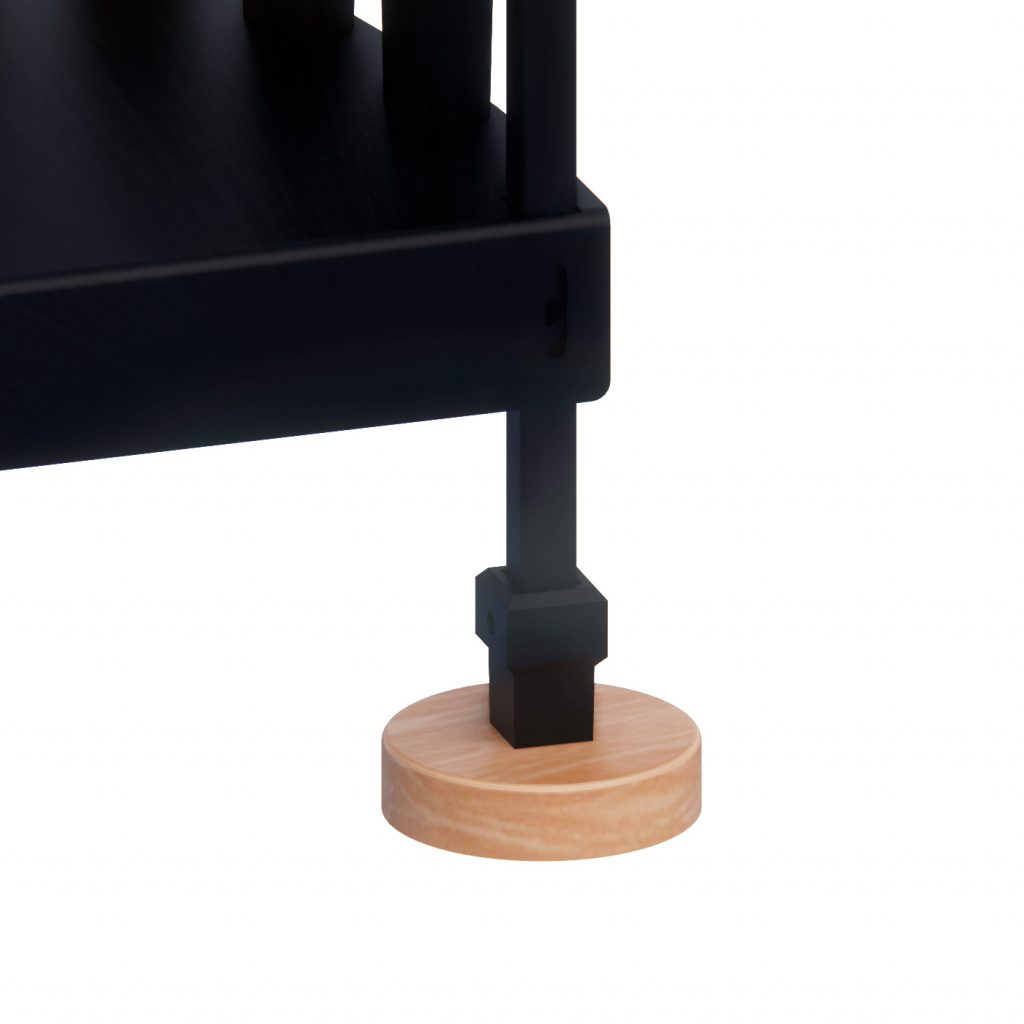 STARTER POST MAPLE PLATE COVER