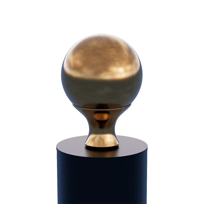 BRASS BALL CAP