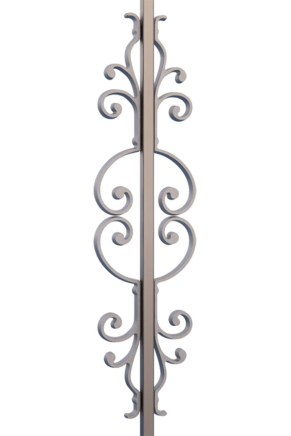 DOUBLE FLEUR-DE-LIS CASTINGS